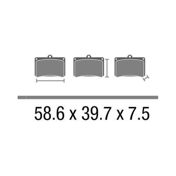 Set Pastiglie Brembo Sint. Off-road Racing 07gr20sx