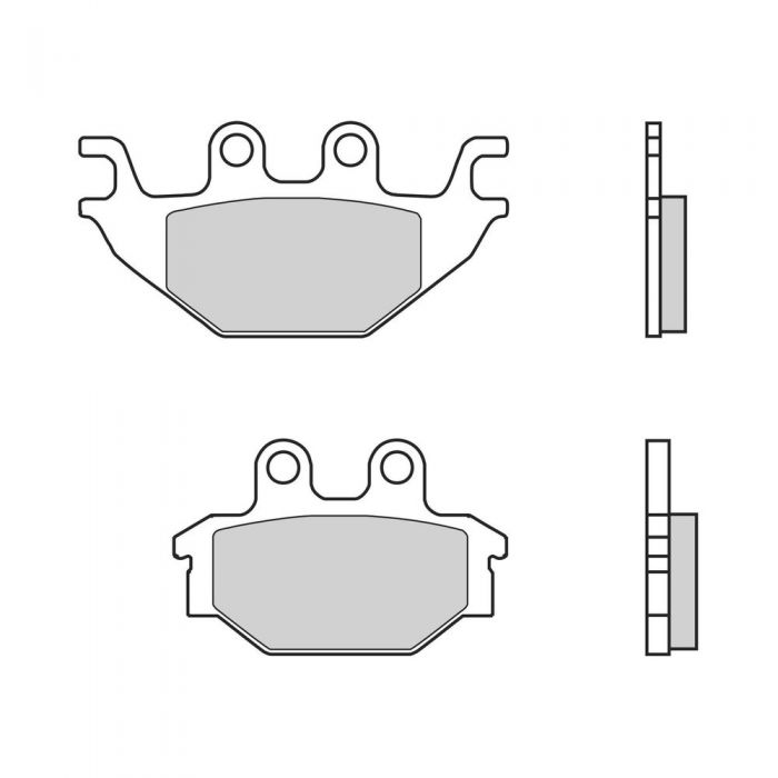 Set Pasticche Brembo 07gr53sd Sint. Off-road Nd