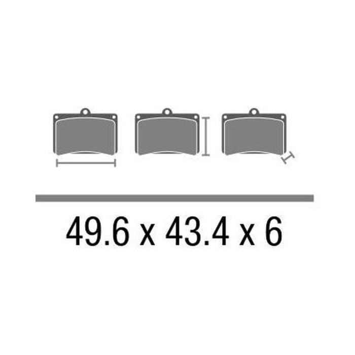 Set Pasticche Brembo 07gr5804 Cc Carbon Ceramica Nd