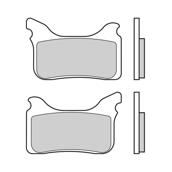 Set Pasticche Brembo 07gr75sx Sint. Off-road Motard Nd