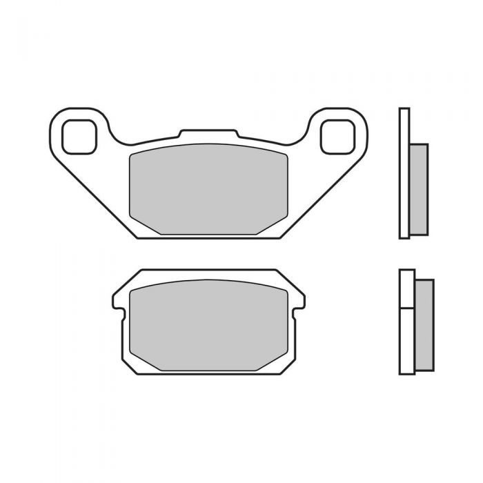 Set Pasticche Brembo 07gr78sd Sint. Off-road Nd