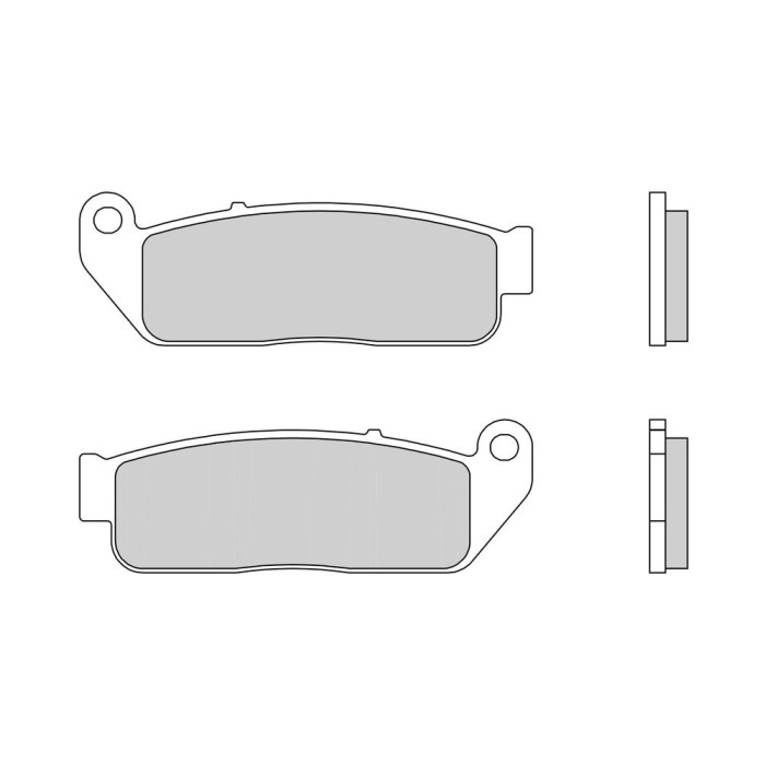 Set Pastiglie Brembo Organica 07gr80cc