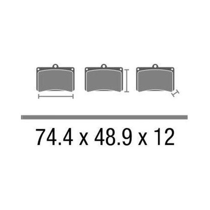 Set Pasticche Brembo 07hd0413 Cc Carbon Ceramica Nd