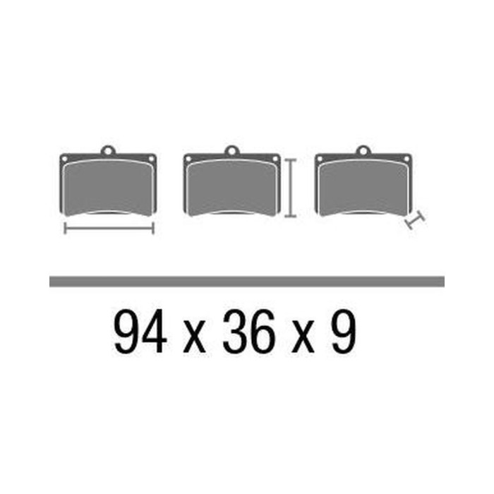 Set Pastiglie Brembo Sint. Stradale 07hd21sa