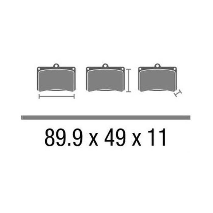 Set Pasticche Brembo 07ho1010 Cc Carbon Ceramica