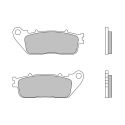 Set Pasticche Brembo 07ho13sp Sint. Road Post.