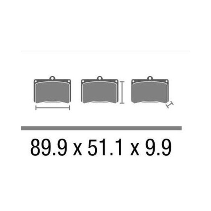 Set Pasticche Brembo 07ho1609 Cc Carbon Ceramica Nd