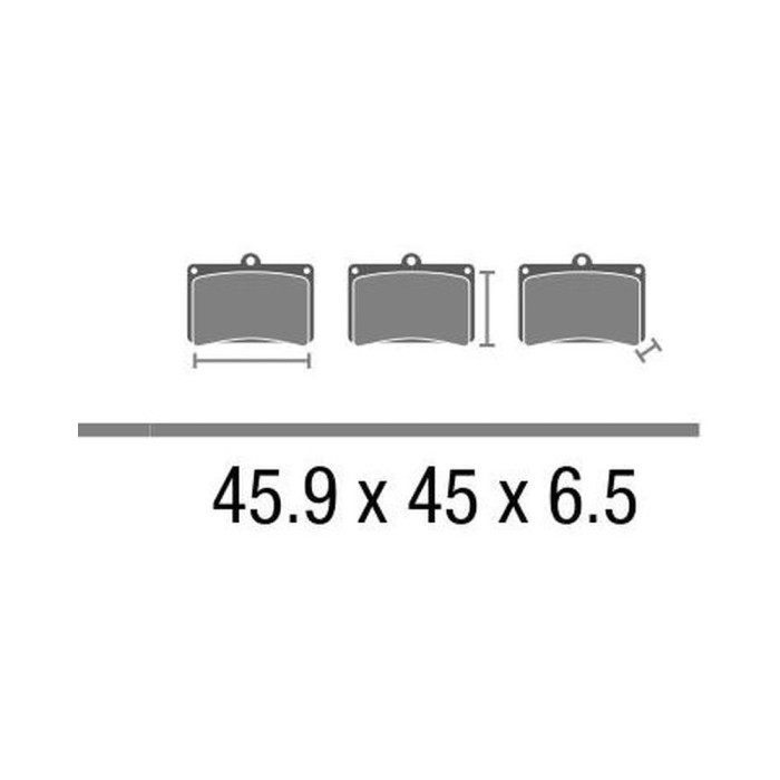 Set Pasticche Brembo 07ho20tt Carbon Ceramico Off-road Nd