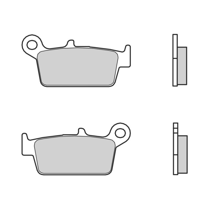 Set Pasticche Brembo 07ho26sx Sint. Off-road Motard Nd