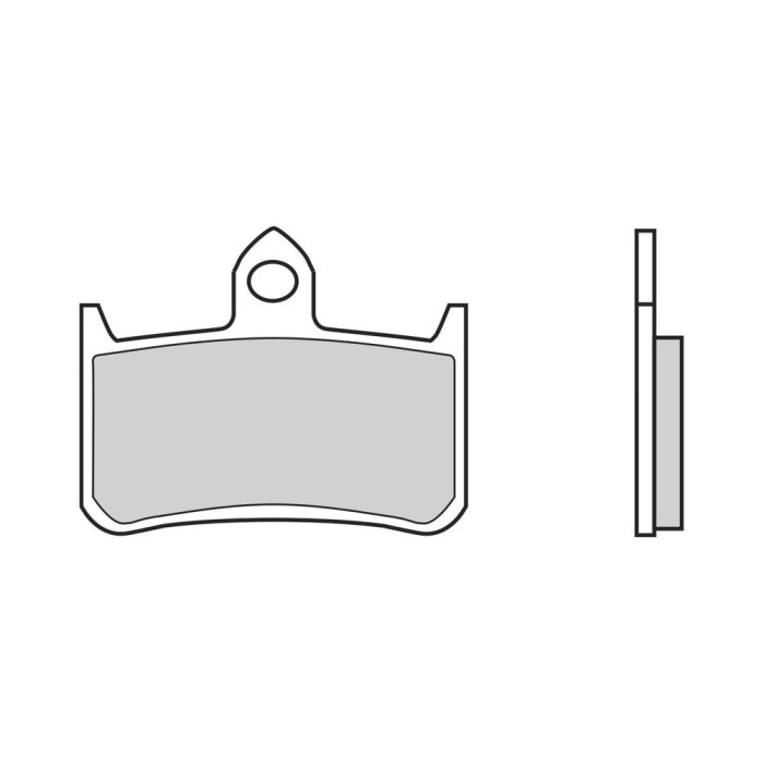 Set Pasticche Brembo 07ho28rc Carbon Ceramico Racing Nd