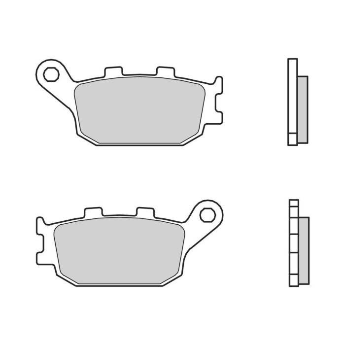 Set Pasticche Brembo 07ho36sp Sint. Road Post.
