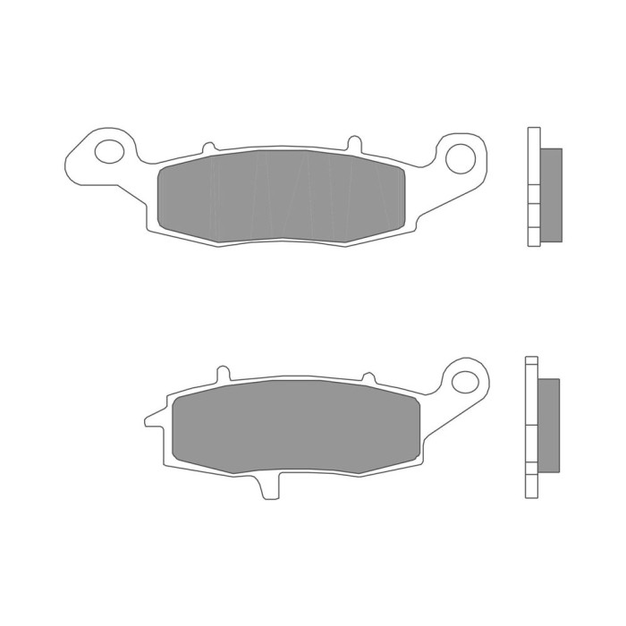 Set Pastiglie Brembo Organica 07ka15cc