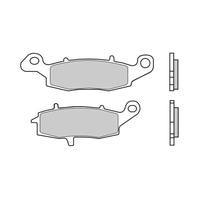 Set Pasticche Brembo 07ka18sa Sint. Road Ant.