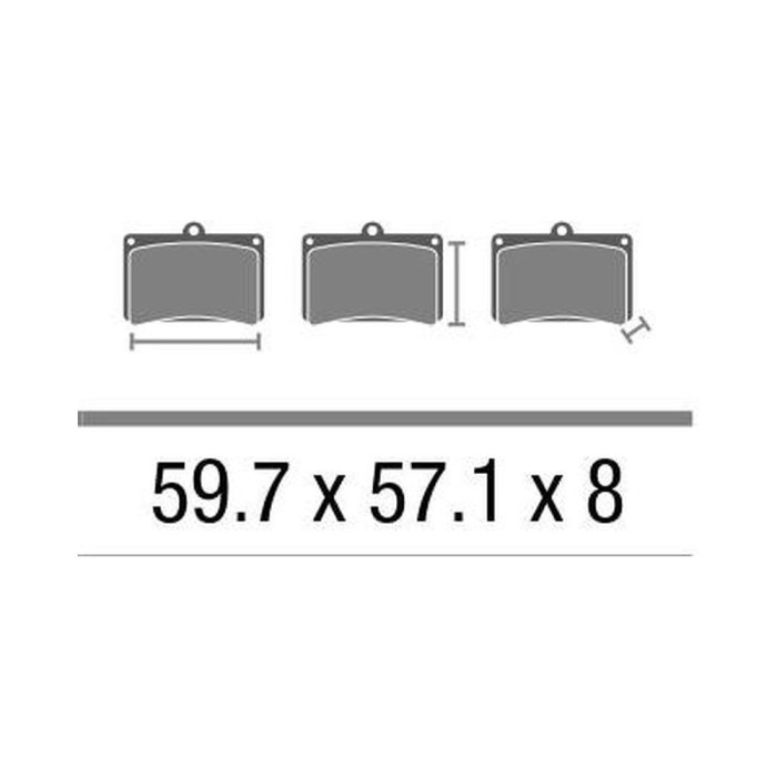 Set Pasticche Brembo 07ka2107 Cc Carbon Ceramica Nd