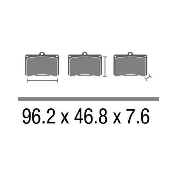 Set Pastiglie Brembo Sint. Off-road 07po09sd