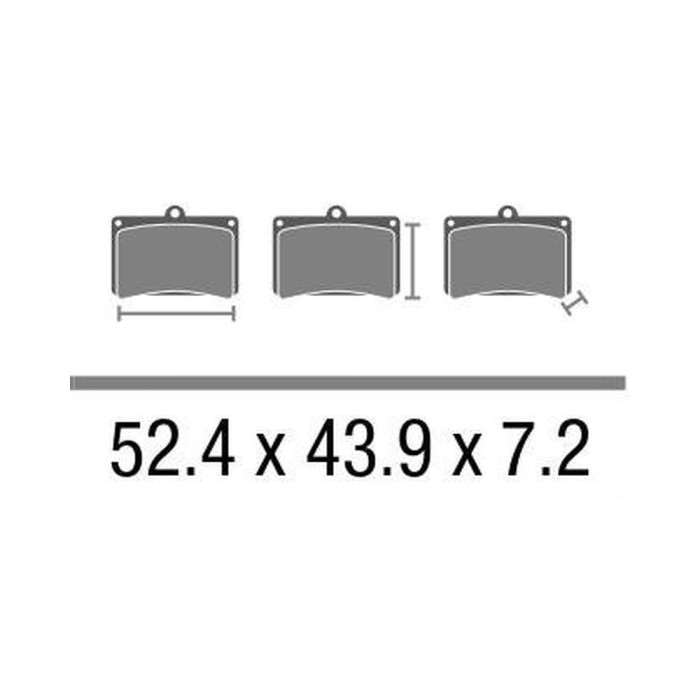 Set Pasticche Brembo 07su1005 Cc Carbon Ceramica Nd