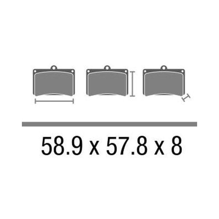 Set Pasticche Brembo 07su1306 Cc Carbon Ceramica Nd