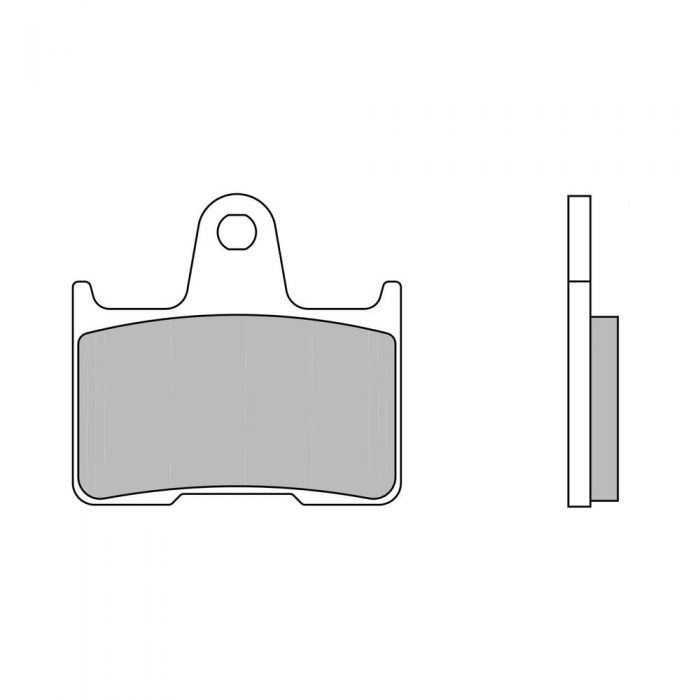 Set Pasticche Brembo 07su25sp Sint. Road Post.