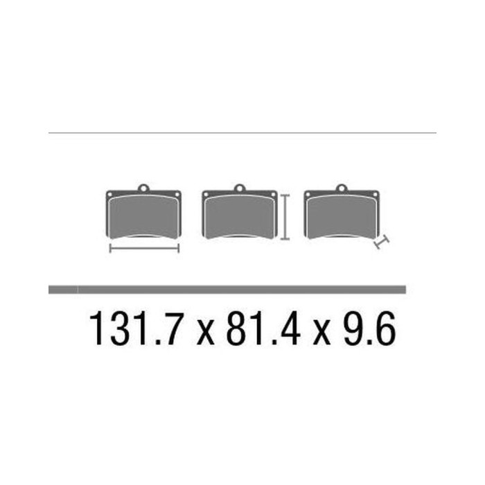 Set Pasticche Brembo 07ya3108 Cc Carbon Ceramica Nd