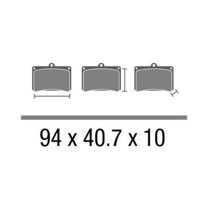 Set Pasticche Brembo 07ya3408 Cc Carbon Ceramica