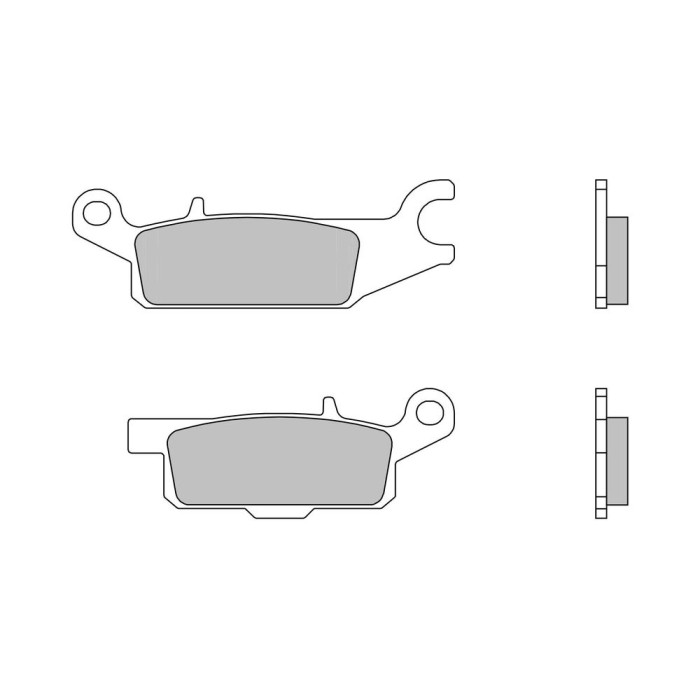 Set Pasticche Brembo 07ya51sx Sint. Off-road Motard Nd