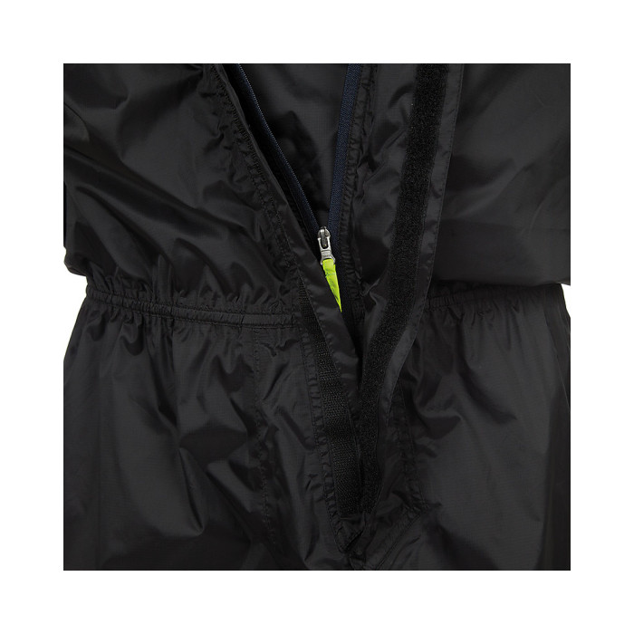 Tuta Antipioggia Nano Plus Nero Giallo Fluo