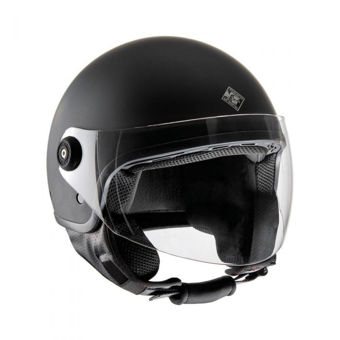 Casco Demi Jet Tucano Urbano El Jettin Grigio Carbone Opaco