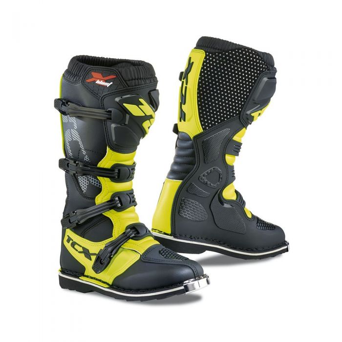 Stivale Off Road Tcx X-blast Black/white/yellow F