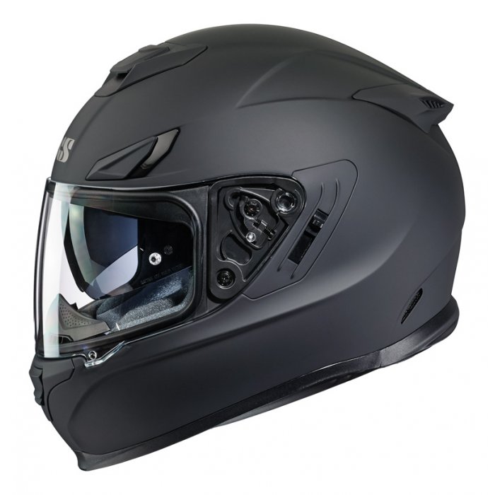 Casque intégral Ixs 1100 1.0 avec pare-soleil noir mat