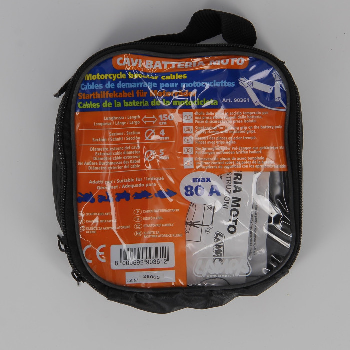 la90361-0000.jpg| CAVI BATTERIA LAMPA 90361 PER MOTO - SCOOTER - QUAD