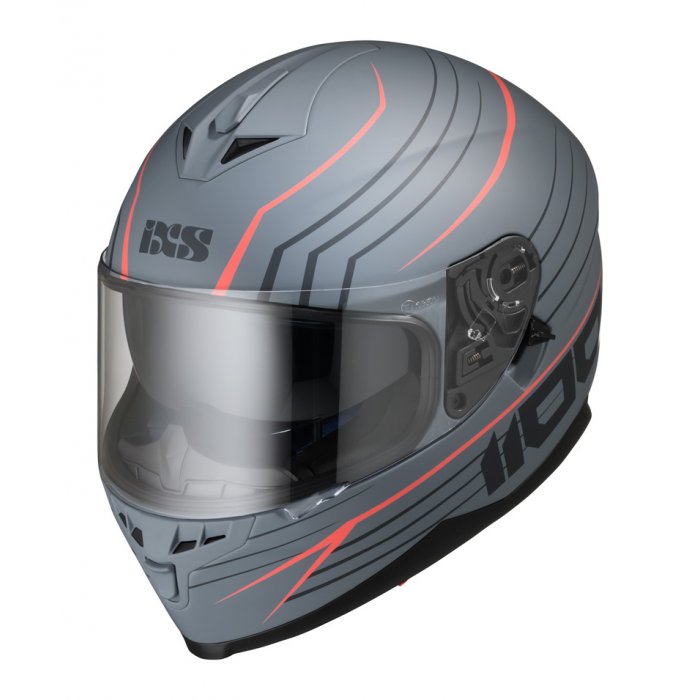 Full face helmet Ixs 1100 2.1 Grey Red