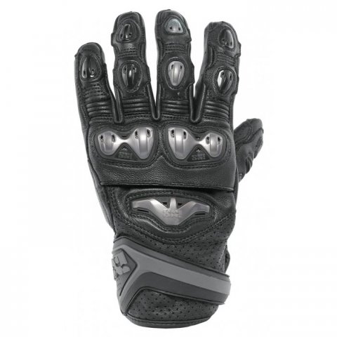 Kurzer Sport Ziegenlederhandschuh Ixs RS-400 Schwarz