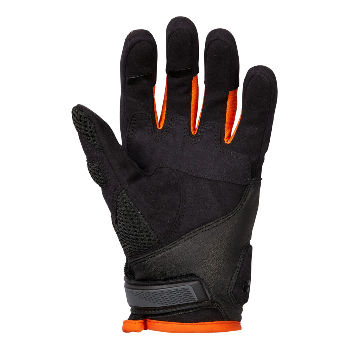 Tour Glove Ixs Montevideo Black Silver Orange