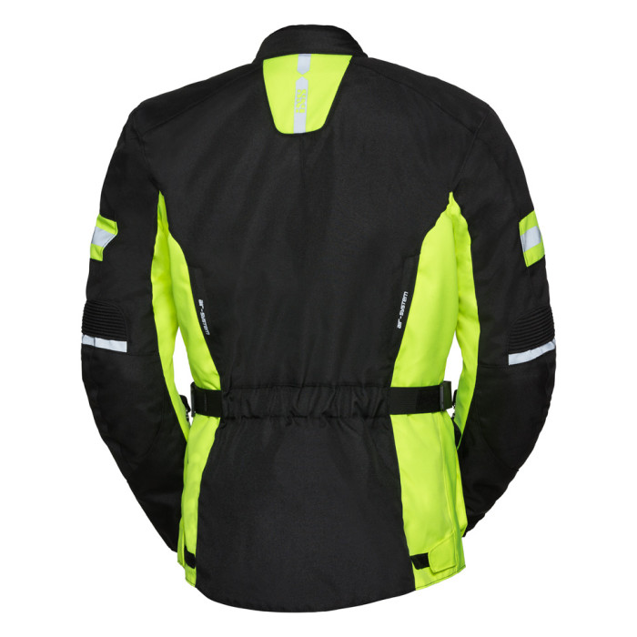 Giacca Tour Ixs Evans St Nero Giallo Fluo