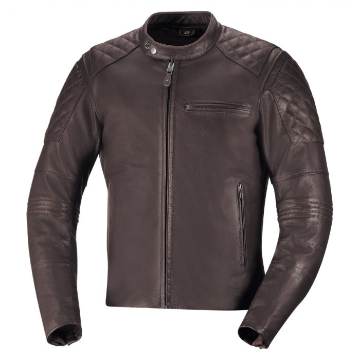 Leather Jacket Ixs Eliott Brown