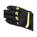 Guanto Tucanourbano 9962hw Lady Penna Nero - Giallo Fluo