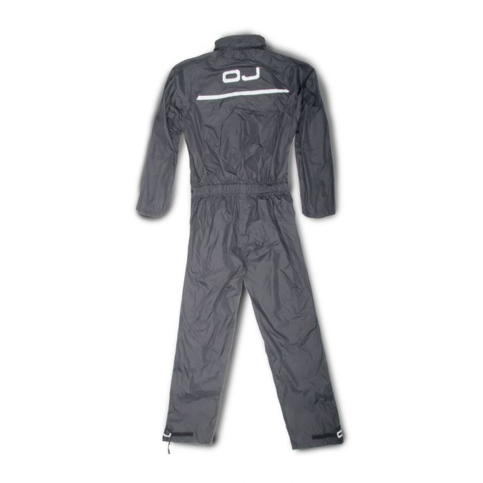 Tuta Intera Antipioggia Oj Compact Total Nero