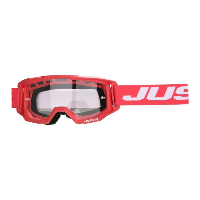 Maschera Cross Just1 Goggle Vitro Red White