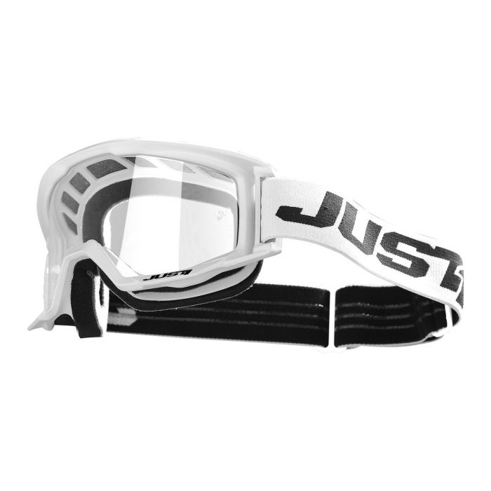 Maschera Cross Just1 Goggle Vitro White