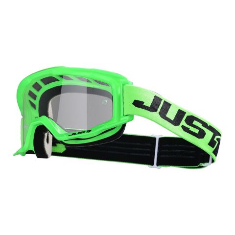 Maschera Cross Just1 Goggle Vitro Fluo Green