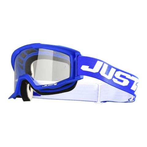 Cross Just1 Goggle Vitro Blau Weiß Maske