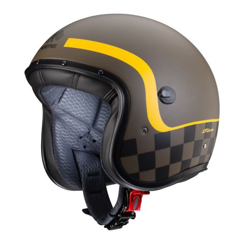 Casco Jet Caberg Freeride Formula Matt Brown/yellow