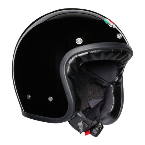Jet Agv X70 E2205 Solid Black Helmet