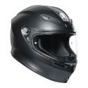 Casco Integrale Agv K6 Ece Solid Matt Black