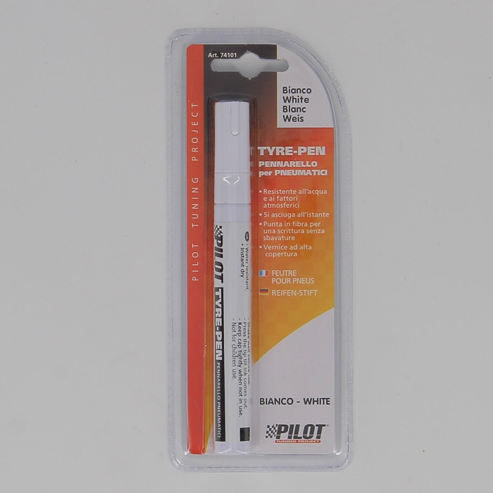 la74101-0000.jpg| PENNARELLO BIANCO PER PNEUMATICI LAMPA