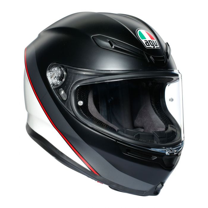 Casco Integrale Agv K6 Ece Multi Minimal Pure Matt Bl