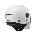Casco Jet Bambino Ls2 Of575 Wuby Junior Gloss White