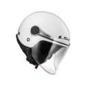 Casco Jet Bambino Ls2 Of575 Wuby Junior Gloss White