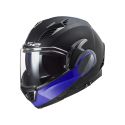 Casco Modulare Ls2 Ff900 Valiant Ii Hammer Matt Black Blue