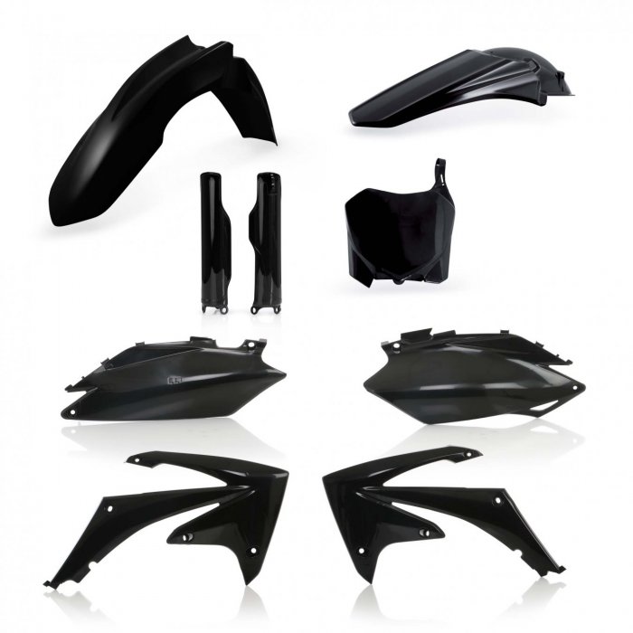 Kit Plastiche Completo Per Honda Acerbis 0015707 Nero